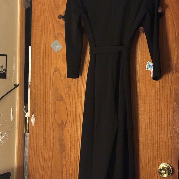 Tommy Hilfiger Black Long Sleeve Jumpsuit - Picture 1 of 7